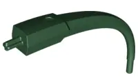 Dark Green Large Figure Tail