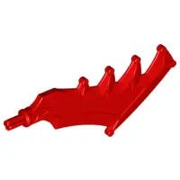Red Hero Factory Weapon, Axe / Sword with Jagged Blade