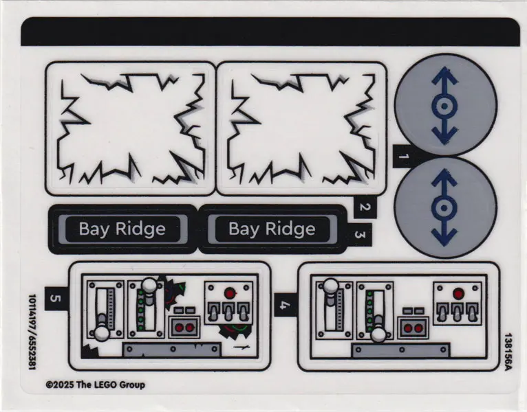 Sheet for Set 76321 - (10114197/6552381)