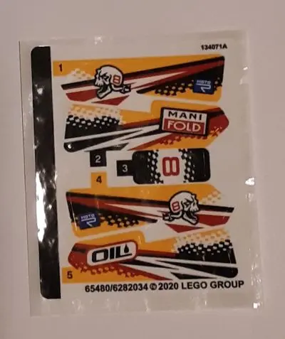 Sticker Sheet for Set 42101 - (65480/6282034)