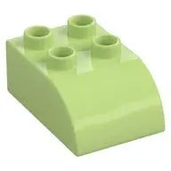 DUPLO BRICK, BOW 2X3X1