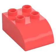 DUPLO BRICK, BOW 2X3X1