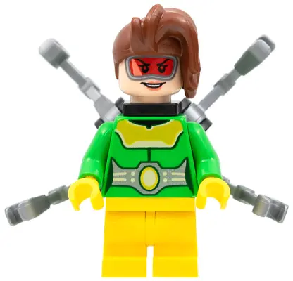 Doc Ock - Female, Medium Legs, Flat Silver Arms