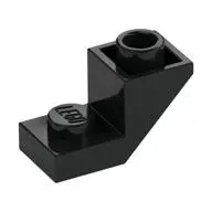 ROOF TILE 1X2, INVERTED, DEG. 45, W/ CUT