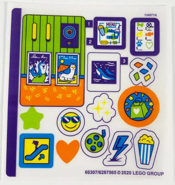 Sticker Sheet for Set 41408 - (66307/6287565)