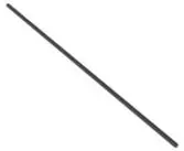 Black Hose, Rigid 3mm D. 33L / 26.4cm