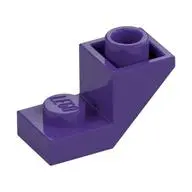 ROOF TILE 1X2, INVERTED, DEG. 45, W/ CUT