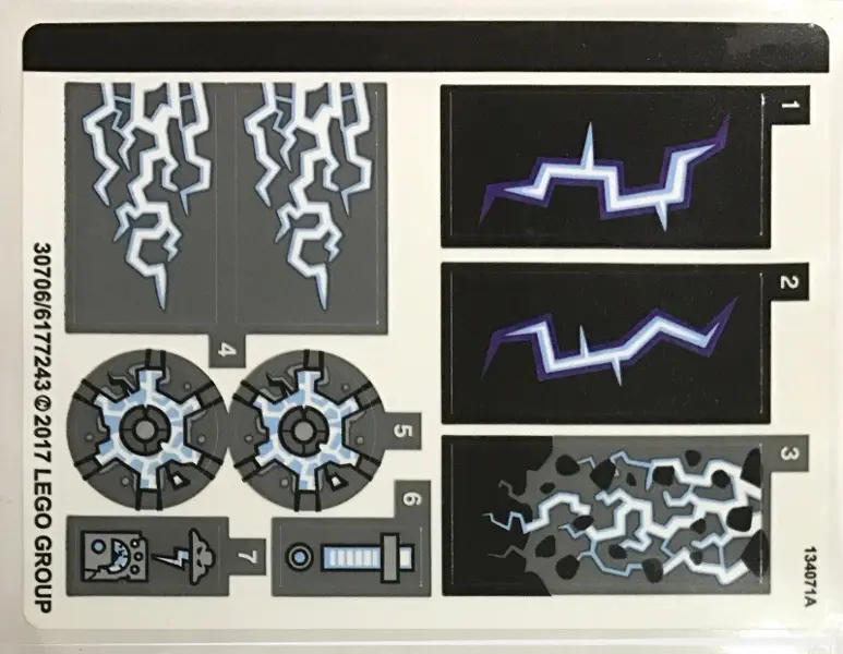 Sticker Sheet for Set 70352 - (30706/6177243)