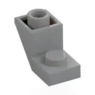ROOF TILE 1X2, INVERTED, DEG. 45, W/ CUT