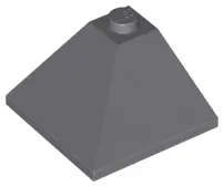 Dark Bluish Gray Slope 33 3 x 3 Double Convex Corner