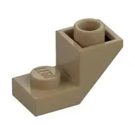 ROOF TILE 1X2, INVERTED, DEG. 45, W/ CUT