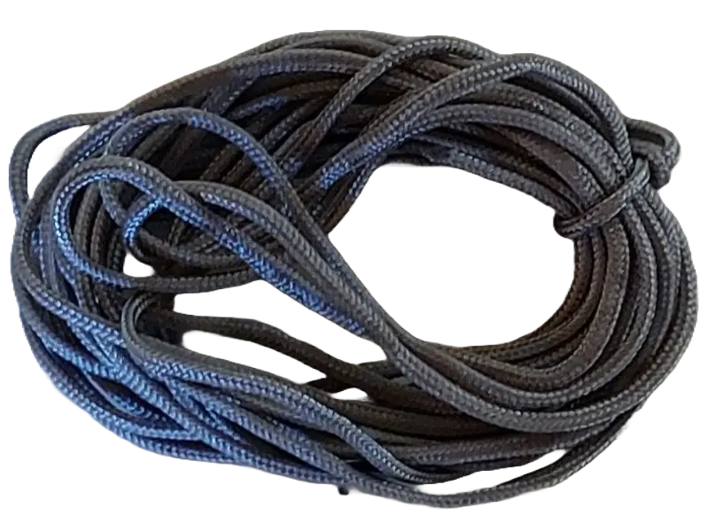 Dark Bluish Gray String, Cord Medium Thickness  200cm