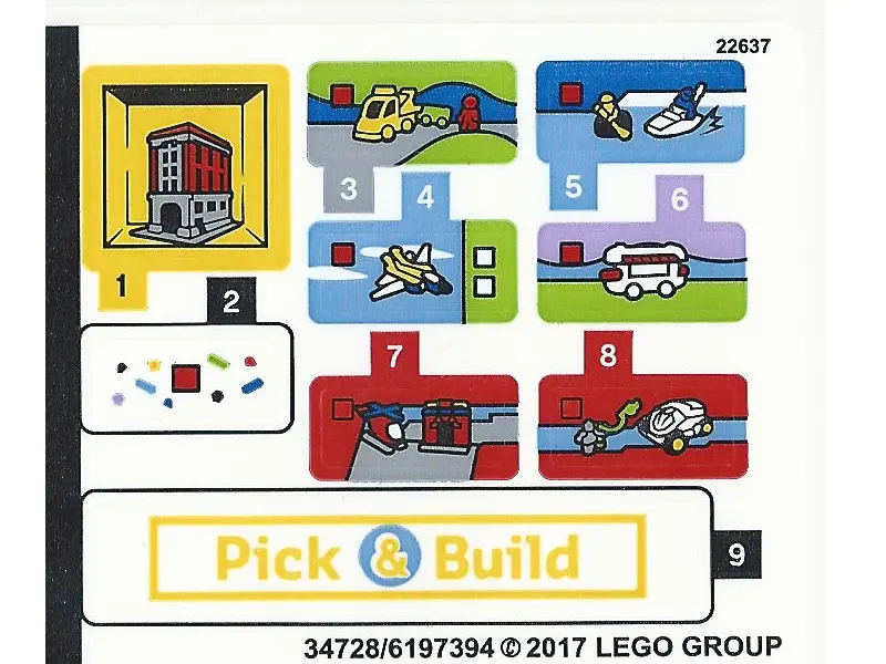 Sticker Sheet for Set 40178 - (34728/6197394)