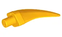 Bright Light Orange Barb / Claw / Horn / Tooth - Medium