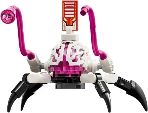 Brain Spider - 4 Legs, Magenta Appendages