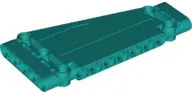 Dark Turquoise Technic, Panel Plate 5 x 11 x 1 Tapered