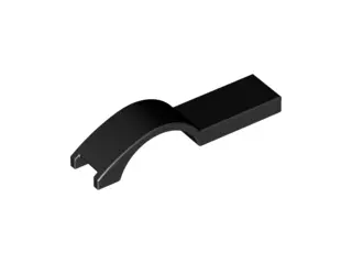 Black Vehicle, Mudguard 1 x 4 1/2
