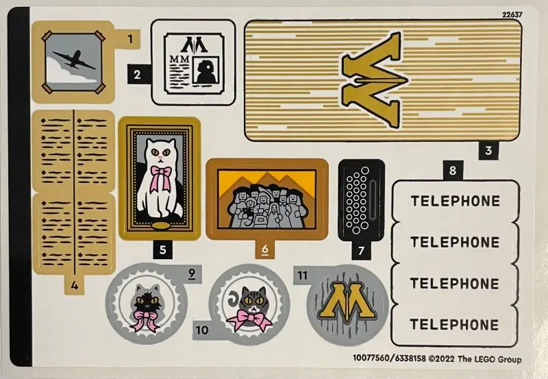 Sticker Sheet for Set 76403 - (10077560/6338158)