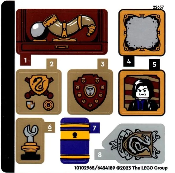 Sticker Sheet for Set 76410 - (10102965/6434189)