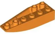 Orange Wedge 6 x 2 Inverted Right