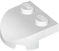 Brick, Round 2 x 2 x 2/3 Half Circle Extended with 2 Studs and Curved Top