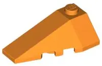 Orange Wedge 4 x 2 Triple Left
