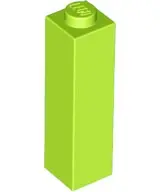 Lime Brick 1 x 1 x 3