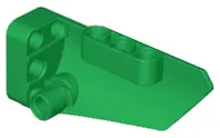 Green Technic, Panel Fairing # 3 Small Smooth Long, Side A