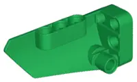 Green Technic, Panel Fairing # 4 Small Smooth Long, Side B