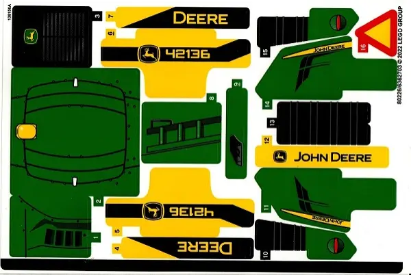 Sticker Sheet for Set 42136 - (80226/6362703)