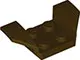 Dark Brown Vehicle, Mudguard 2 x 4 with Flared Wings
