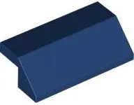 Blue Slope 45 2 x 4 with Cutout without Studs