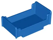 Blue Duplo, Furniture Bed 3 x 5 x 1 2/3