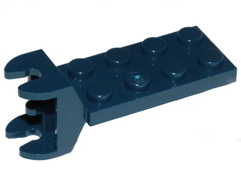 Dark Blue Hinge Plate 2 x 4 with Articulated Joint - Female