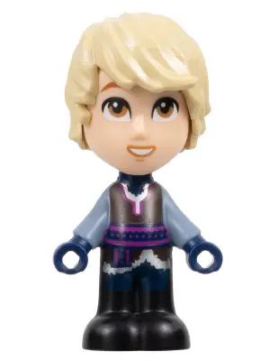 Kristoff - Micro Doll, Reddish Brown Shirt, Dark Blue Pants