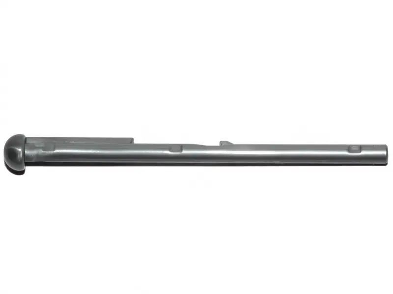 Flat Silver Projectile Arrow, Bar 8L with Round End (Spring Shooter Dart)