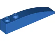 Blue Slope, Curved 6 x 1