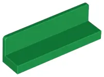 Green Panel 1 x 4 x 1