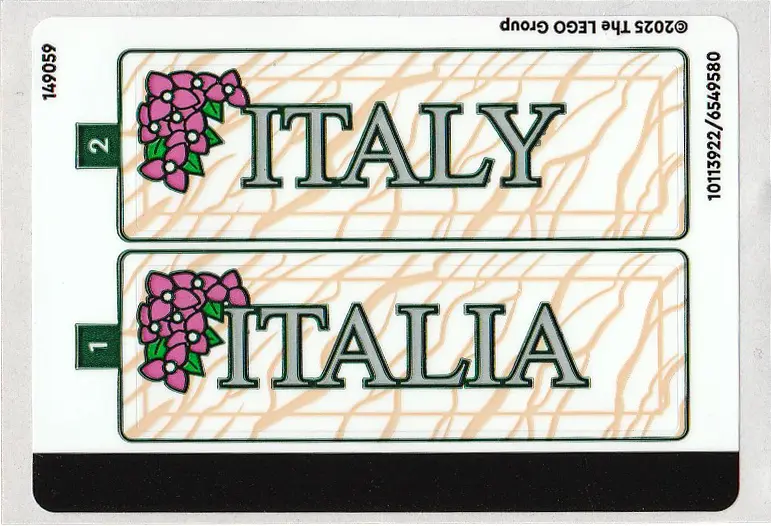 Sheet for Set 40818 - (10113922/6549580)