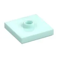 PLATE 2X2 W 1 KNOB