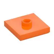 PLATE 2X2 W 1 KNOB