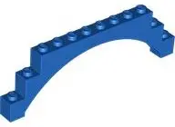 Blue Arch 1 x 12 x 3 Raised Arch with 5 Cross Supports