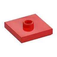 PLATE 2X2 W 1 KNOB