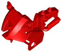 Red Motorcycle Fairing, City