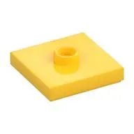 PLATE 2X2 W 1 KNOB