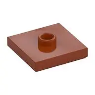PLATE 2X2 W 1 KNOB