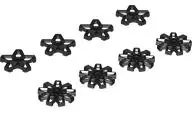 Wheel Cover 5 Spoke Rimless and 9 Spoke Rimless for Wheel 72206pb01, 8 in Bag - 4 of Each (Multipack