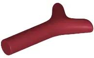 Red Plant Stem with Bar (Carrot Top / Twig)