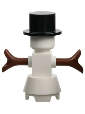 Snowman with 2 x 2 Truncated Cone as Legs