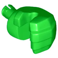 Bright Green Hand Giant, Left